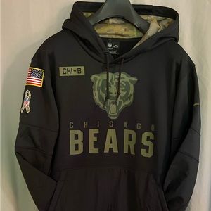 Chicao Bears NFL Hoodie Nike Military Appreciation XL